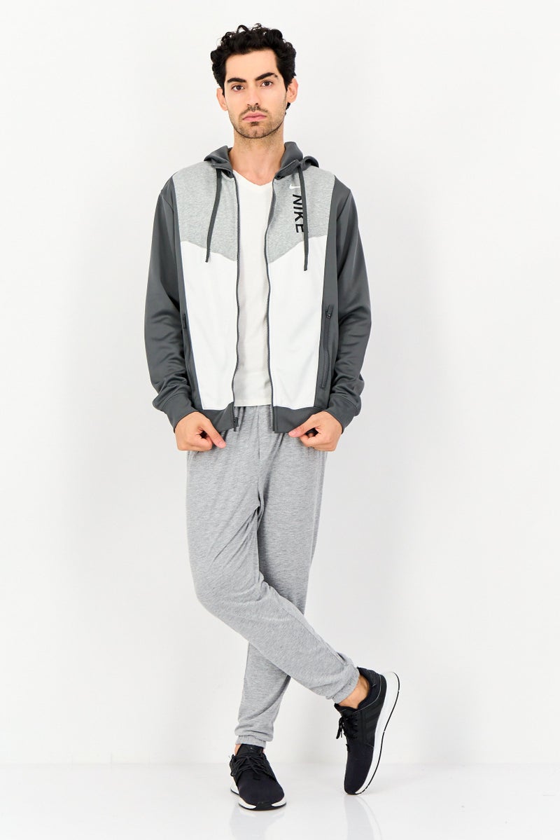 Nike هودي خارجي طويل الأكمام للرجال، ملابس رياضية، متعدد الألوان - Image 4